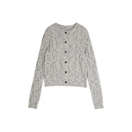 ELLE x XU ZHI Свитер Женский Средний Серый