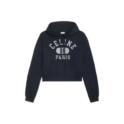 CELINE Толстовка Женская Черная