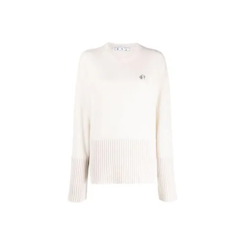 Off Белый FW21 Белый Женские Трикотаж