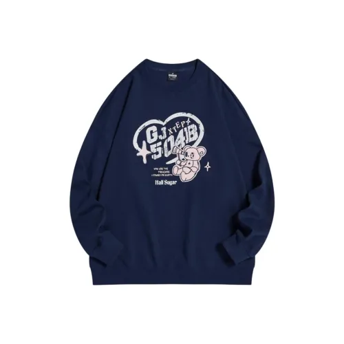 XTEP Semi Sugar Series Deep Mist Blue Женские Свитшоты