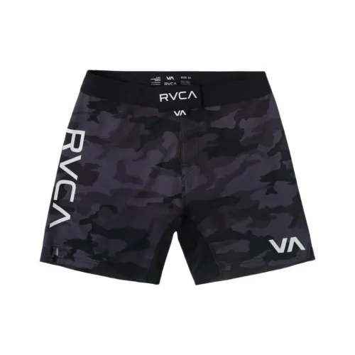 RVCA Повседневные шорты Мужские Камуфляж Серый