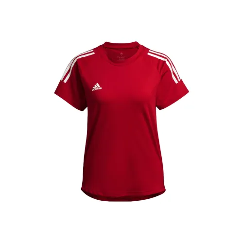 Adidas HILO Красный Женские Футболки