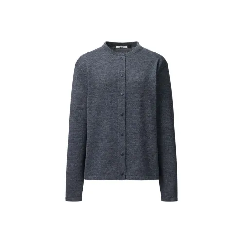 UNIQLO FW23 U Series Темно-серый Женские Свитеры