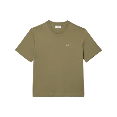 LACOSTE T-рубашка Женская Хаки Зеленая