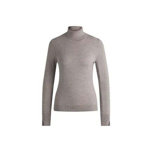 HUGO BOSS Бежевые Женские Свитеры