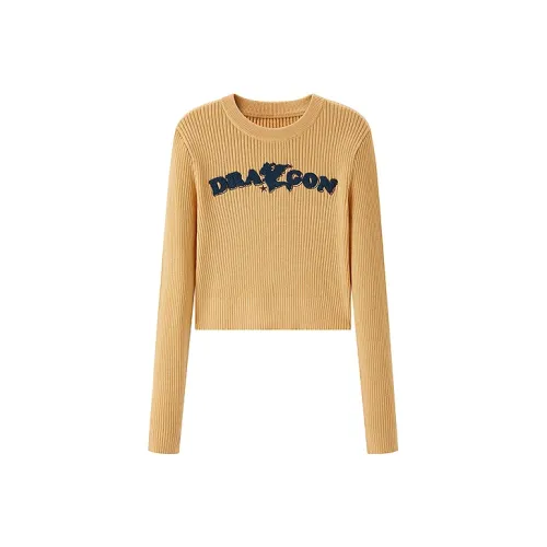 LEDIN Свитер Женский Светло-Желтый