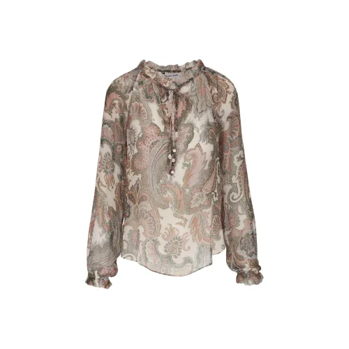 Veronica Beard SS24 Рубашка Женская Бежевая