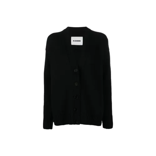 JIL SANDER Черный Женские Кашемировые Свитеры