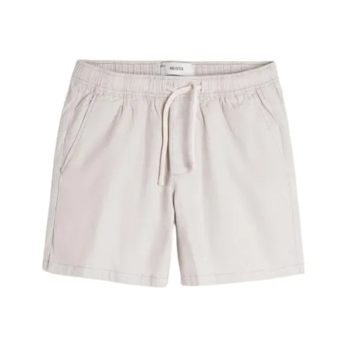 Hollister Повседневные шорты Мужские Бежевые Желтые