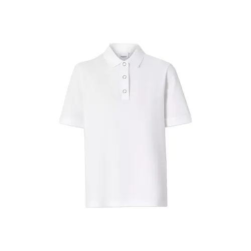 Burberry Поло Женское Белое