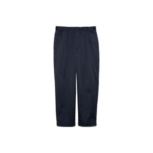 Nanamica FW24 Повседневные брюки Мужские Морской синий