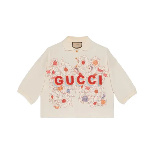 GUCCI Lovelight Экрю Женские Поло