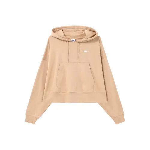 Nike Толстовка Женская Светло-Оранжевая