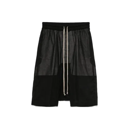 RICK OWENS совместный бренд Черные Мужские Повседневные Шорты