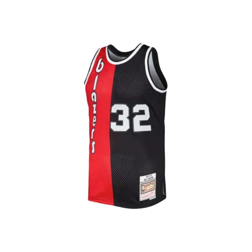 NBA x MITCHELL NESS Portland Trail Blazers Bill Walton Баскетбольная Джерси Мужская Красная Черная