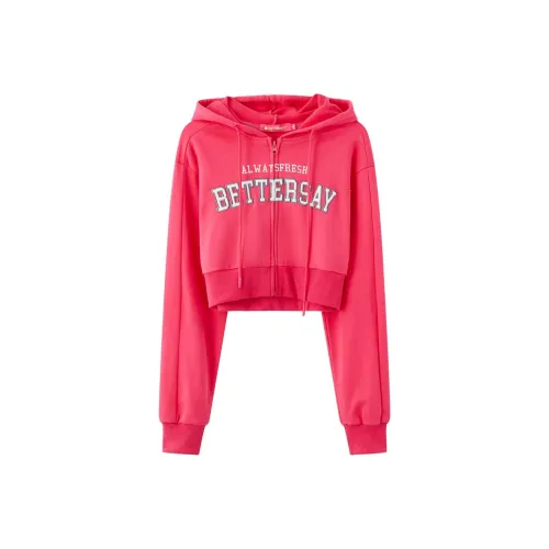 BETTERSAY Толстовка Женская Фуксия
