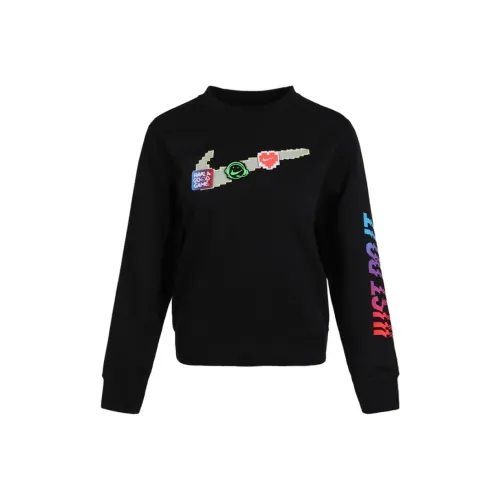 NIKE Черные Женские Свитшоты