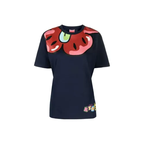KENZO Синие Женские Футболки