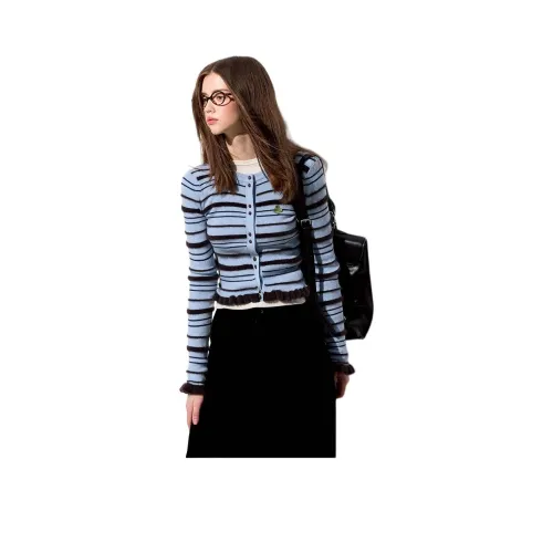 OAKMOO Свитер Женские Цвет мятного молока Кофе