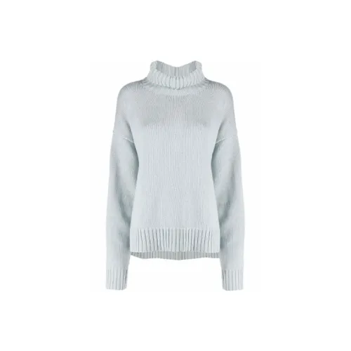 JIL SANDER Светло-синий Женские кашемировые свитеры