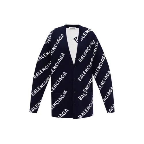 Balenciaga Трикотаж Свободный крой Женский Морской синий