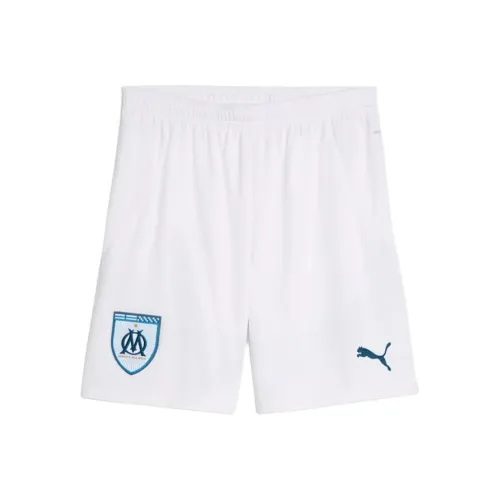 PUMA Olympique de Marseille SS24 Футбол Низ Мужской Белый