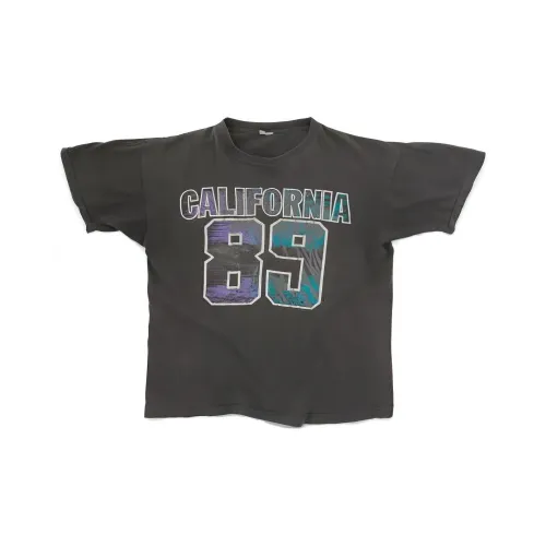 SAINT LAURENT SS23 Стандартная рубашка T женская черная