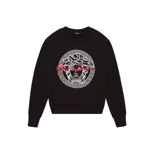VERSACE Толстовка Женская Черная