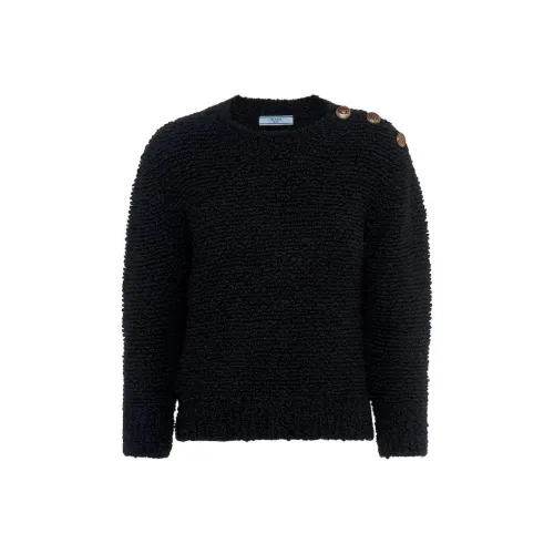 PRADA Черные Женские Свитера