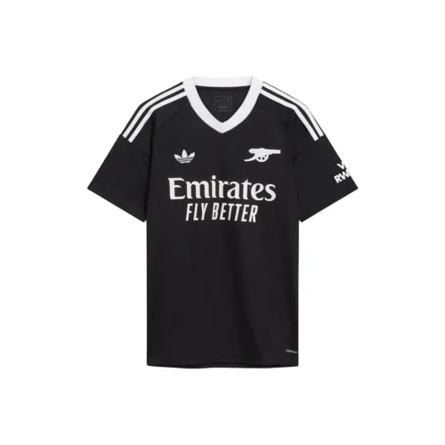 Adidas Originals 24 25 Третья вратарская футболка Футбол Джерси Мужской Черный