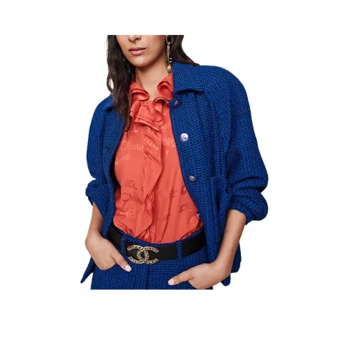 CHANEL Женские Рубашки Красного Цвета