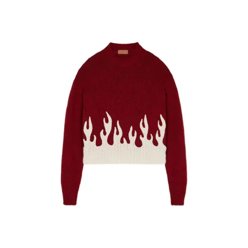 Alanui Свитер Женский Темно-Красный