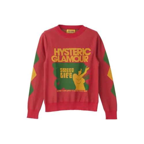 HYSTERIC GLAMOUR Красный Женские Свитеры