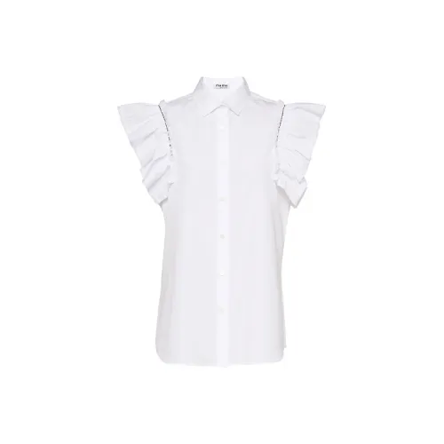 MIU MIU Белые Женские Рубашки