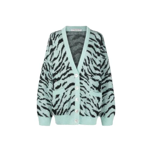 Alessandra Rich FW22 Трикотаж Женский Бирюзовый