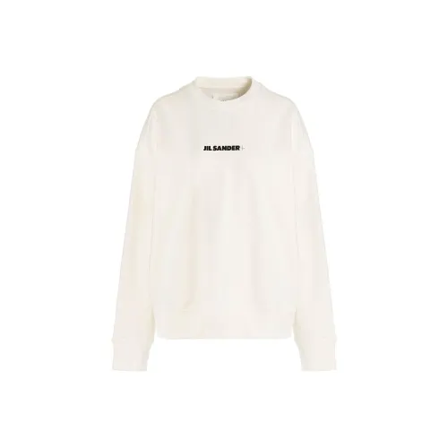 JIL SANDER Белый Женские Свитшоты