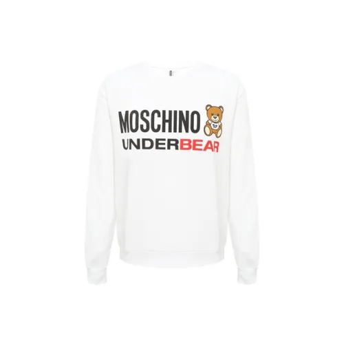 MOSCHINO Белый Женские Свитшоты