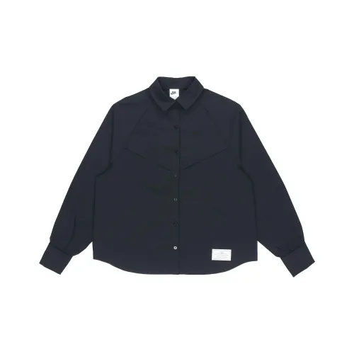 NIKE Черные Женские Рубашки