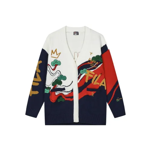 FILA Dragon Series Облачный белый Женские Свитеры