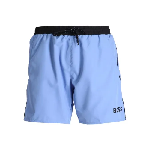 Hugo Boss Повседневные шорты Мужские Синие