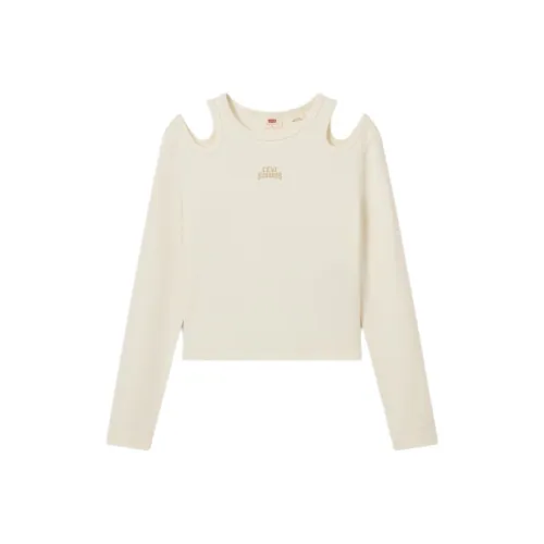 Levis Бежевые Женские Футболки