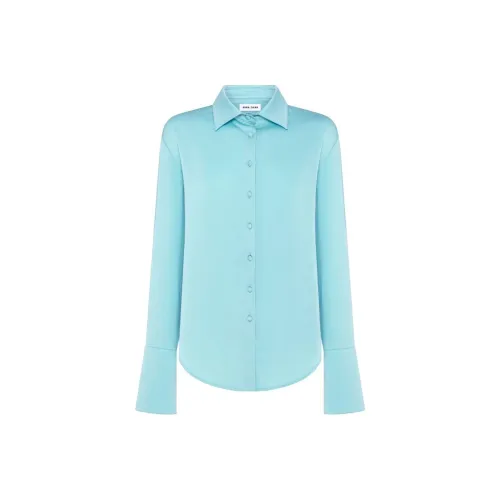Anna Quan Рубашка Женская Аква-Синий