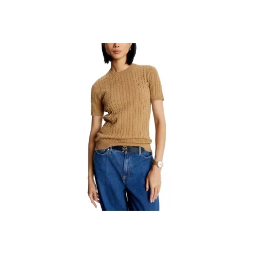 Tommy Hilfiger Коричневые Женские Свитеры