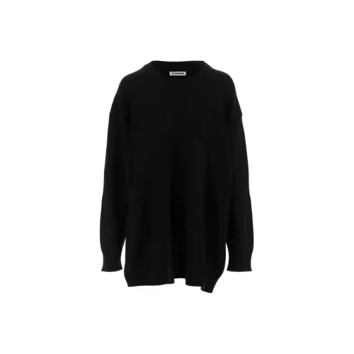 JIL SANDER Черный Женские Кашемировые Свитеры