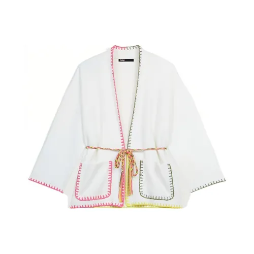 Maje SS22 Трикотаж Женский Белый