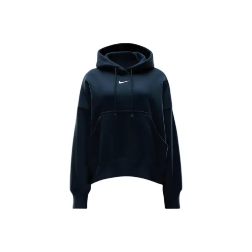 nike Sportswear Phoenix Fleece Свитшот Женские Arsenal Marine Sail Color