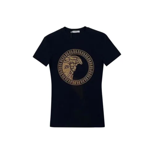 VERSACE Черные Женские Т-рубашки