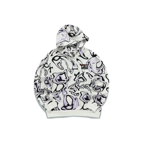 FILA FUSION Marcelo Burlon Collaboration Collection Толстовка Женская Каньон Фиолетовый