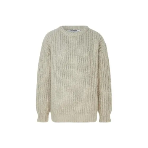 KIMHEKIM Светло-желтые Женские Свитеры