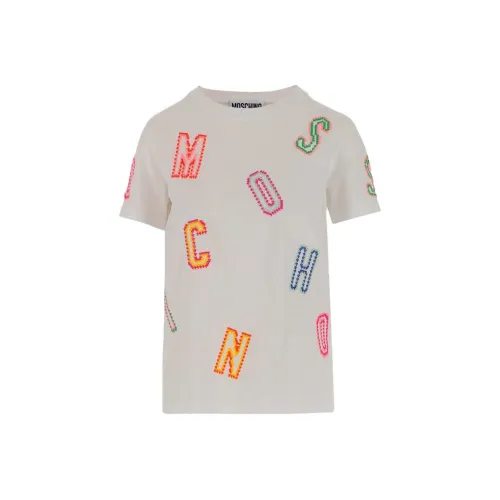 MOSCHINO Белые Женские Футболки